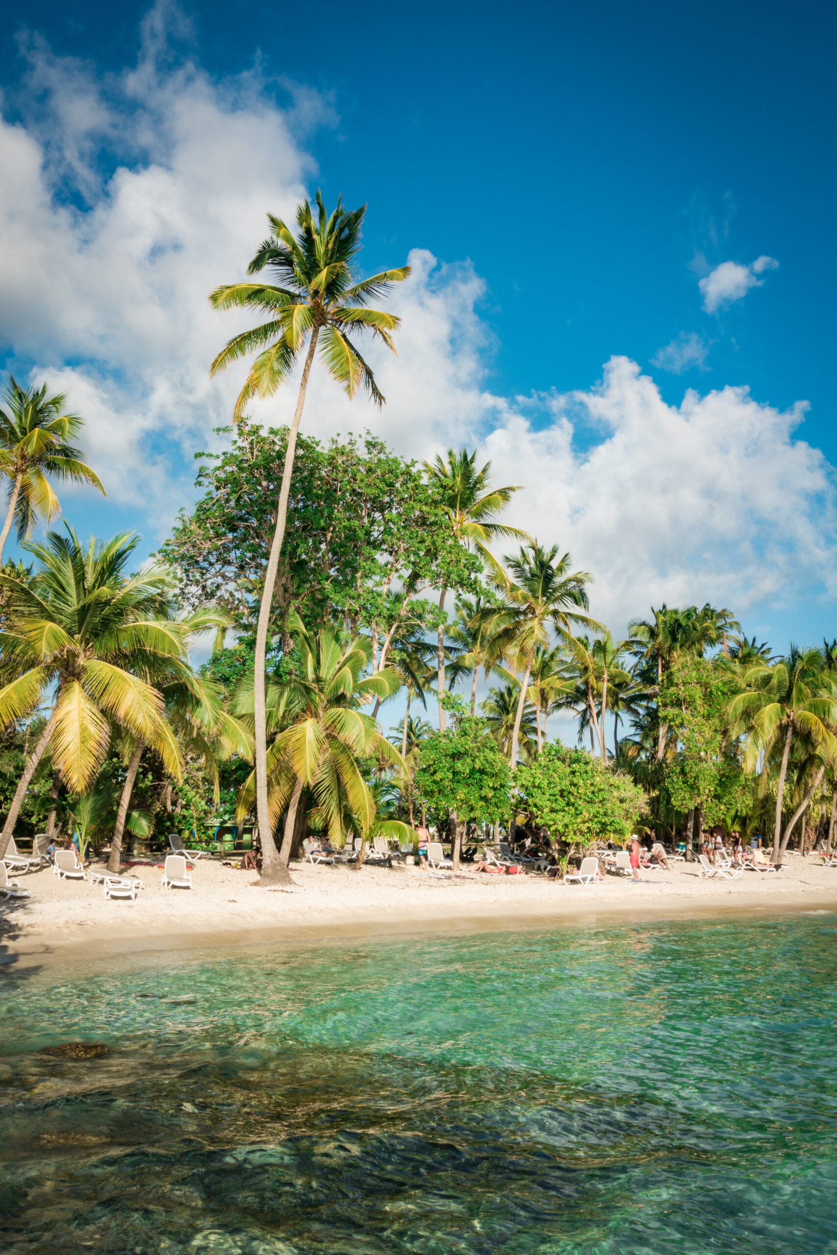 Strand auf Guadeloupe